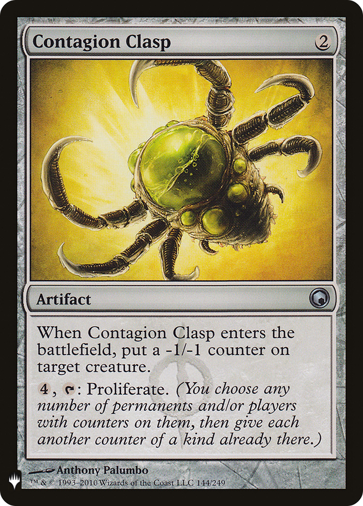 Contagion Clasp (MB1-1564) - Mystery Booster - Premium MTG Single from Wizards of the Coast - Just $0.09! Shop now at Game Crave Tournament Store