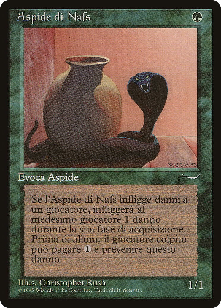 Nafs Asp (RIN-132) - Rinascimento - Premium MTG Single from Wizards of the Coast - Just $0! Shop now at Game Crave Tournament Store