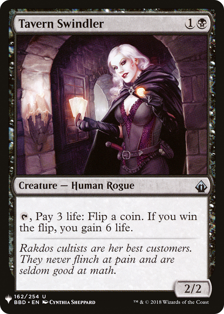 Tavern Swindler (MB1-788) - Mystery Booster - Premium MTG Single from Wizards of the Coast - Just $0.08! Shop now at Game Crave Tournament Store