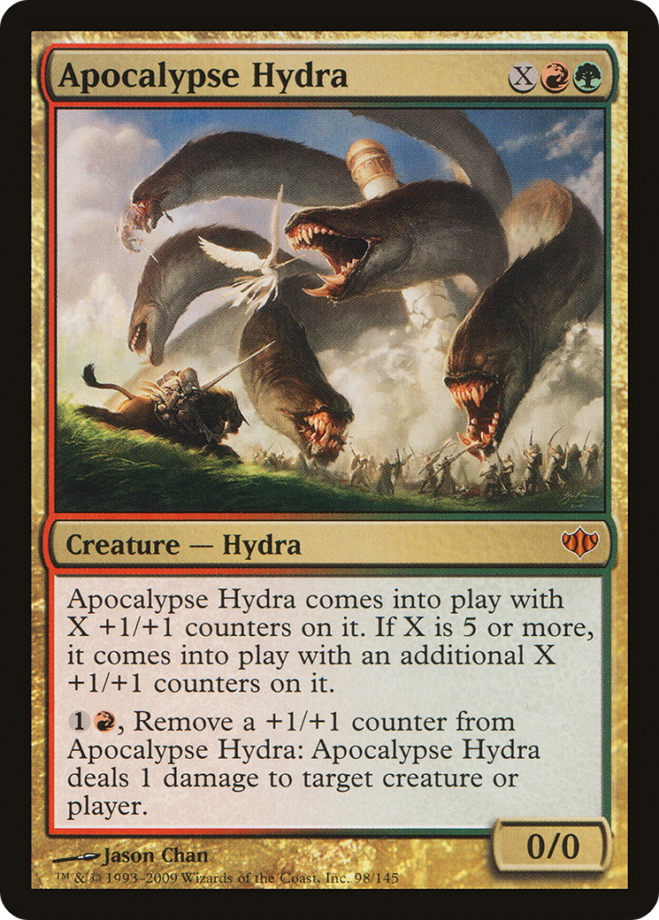 Apocalypse Hydra (CON-098) - Conflux - Premium MTG Single from Wizards of the Coast - Just $1.15! Shop now at Game Crave Tournament Store