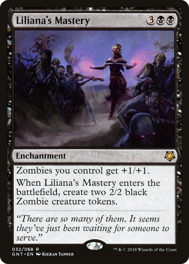 Liliana's Mastery (GNT-032) - Game Night - Premium MTG Single from Wizards of the Coast - Just $0.09! Shop now at Game Crave Tournament Store