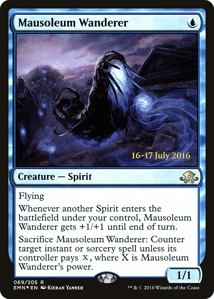 Mausoleum Wanderer (PEMN-69S) - Eldritch Moon Promos Foil - Premium MTG Single from Wizards of the Coast - Just $1.61! Shop now at Game Crave Tournament Store