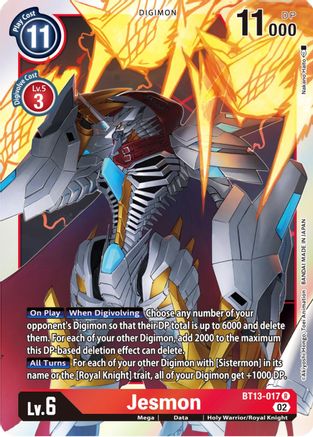 Game Crave Tournament Store - Jesmon (BT13-017)