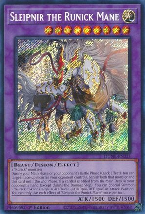 Sleipnir the Runick Mane (DUNE-EN035) - Duelist Nexus 1st Edition - Premium Yugioh Single from Konami - Just $0.26! Shop now at Game Crave Tournament Store