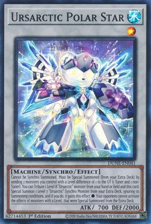 Ursarctic Polar Star (DUNE-EN041) - Duelist Nexus 1st Edition - Premium Yugioh Single from Konami - Just $0.25! Shop now at Game Crave Tournament Store