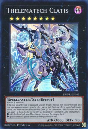 Thelematech Clatis (DUNE-EN045) - Duelist Nexus 1st Edition - Premium Yugioh Single from Konami - Just $0.25! Shop now at Game Crave Tournament Store