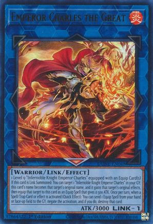 Emperor Charles the Great (DUNE-EN048) - Duelist Nexus 1st Edition - Premium Yugioh Single from Konami - Just $0.28! Shop now at Game Crave Tournament Store