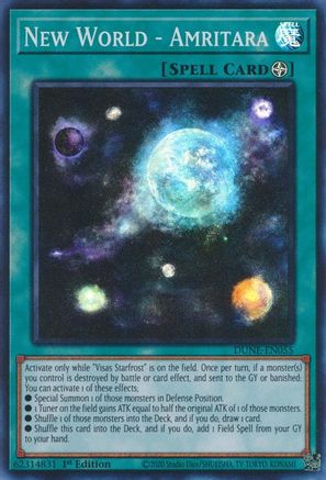 New World - Amritara (DUNE-EN055) - Duelist Nexus 1st Edition - Premium Yugioh Single from Konami - Just $0.25! Shop now at Game Crave Tournament Store