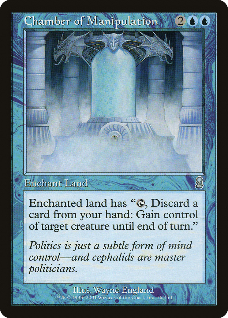 Chamber of Manipulation (ODY-076) - Odyssey Foil - Premium MTG Single from Wizards of the Coast - Just $2.41! Shop now at Game Crave Tournament Store