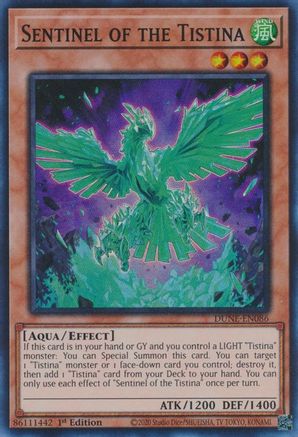 Sentinel of the Tistina (DUNE-EN086) - Duelist Nexus 1st Edition - Premium Yugioh Single from Konami - Just $0.25! Shop now at Game Crave Tournament Store