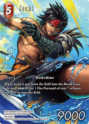 Jecht (Full Art) (DAWN OF HEROES) Foil - Premium Final Fantasy Single from Dawn of Heroes - Just $13.42! Shop now at Game Crave Tournament Store