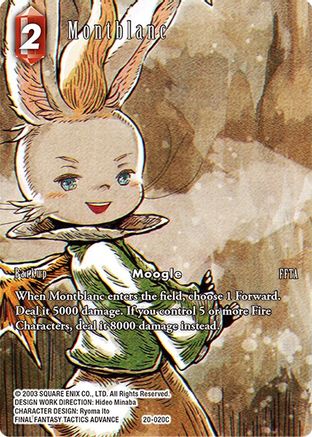 Montblanc (Full Art) (DAWN OF HEROES) Foil - Premium Final Fantasy Single from Dawn of Heroes - Just $11.06! Shop now at Game Crave Tournament Store