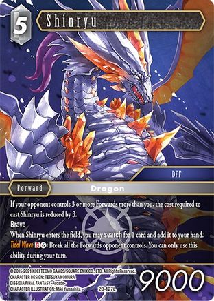 Shinryu (DAWN OF HEROES) Foil - Premium Final Fantasy Single from Dawn of Heroes - Just $5.77! Shop now at Game Crave Tournament Store