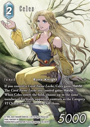 Celes (Full Art) (DAWN OF HEROES) Foil - Premium Final Fantasy Single from Dawn of Heroes - Just $6.04! Shop now at Game Crave Tournament Store