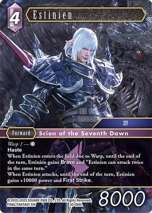 Estinien (DAWN OF HEROES) - Premium Final Fantasy Single from Dawn of Heroes - Just $14.33! Shop now at Game Crave Tournament Store