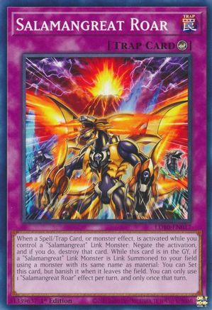 Salamangreat Roar (LD10-EN017) - Legendary Duelists: Soulburning Volcano 1st Edition - Premium Yugioh Single from Konami - Just $0.25! Shop now at Game Crave Tournament Store