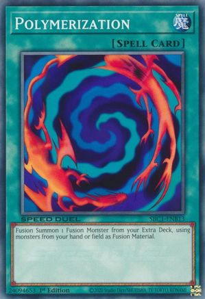 Polymerization (B) (SBC1-ENB13) - Speed Duel: Streets of Battle City 1st Edition - Premium Yugioh Single from Konami - Just $0.28! Shop now at Game Crave Tournament Store
