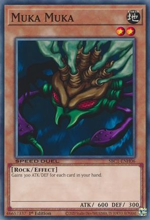 Muka Muka (SBC1-ENH06) - Speed Duel: Streets of Battle City 1st Edition - Premium Yugioh Single from Konami - Just $0.25! Shop now at Game Crave Tournament Store