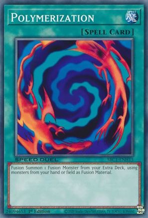 Polymerization (H) (SBC1-ENH15) - Speed Duel: Streets of Battle City 1st Edition - Premium Yugioh Single from Konami - Just $0.30! Shop now at Game Crave Tournament Store