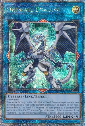 Firewall Dragon (TN23-EN008) - 25th Anniversary Tin: Dueling Heroes Limited - Premium Yugioh Single from Konami - Just $1.82! Shop now at Game Crave Tournament Store