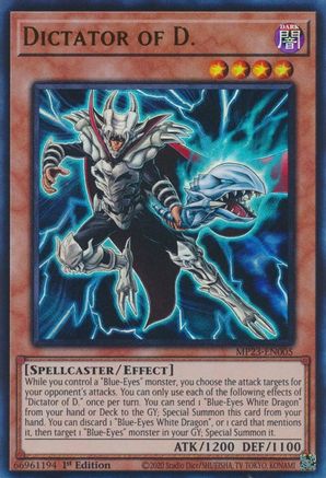 Dictator of D. (MP23-EN005) - 25th Anniversary Tin: Dueling Heroes Mega Pack 1st Edition - Premium Yugioh Single from Konami - Just $0.32! Shop now at Game Crave Tournament Store