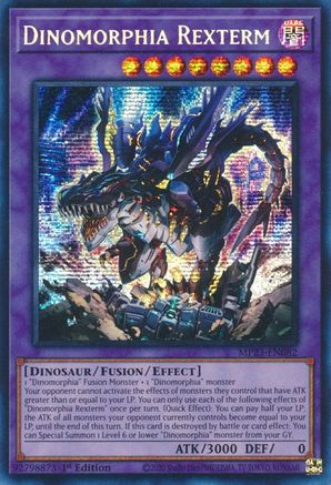 Dinomorphia Rexterm (MP23-EN082) - 25th Anniversary Tin: Dueling Heroes Mega Pack 1st Edition - Premium Yugioh Single from Konami - Just $0.88! Shop now at Game Crave Tournament Store