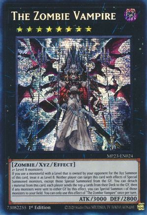 The Zombie Vampire (MP23-EN024) - 25th Anniversary Tin: Dueling Heroes Mega Pack 1st Edition - Premium Yugioh Single from Konami - Just $0.31! Shop now at Game Crave Tournament Store