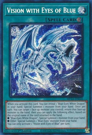 Vision with Eyes of Blue (MP23-EN026) - 25th Anniversary Tin: Dueling Heroes Mega Pack 1st Edition - Premium Yugioh Single from Konami - Just $0.12! Shop now at Game Crave Tournament Store