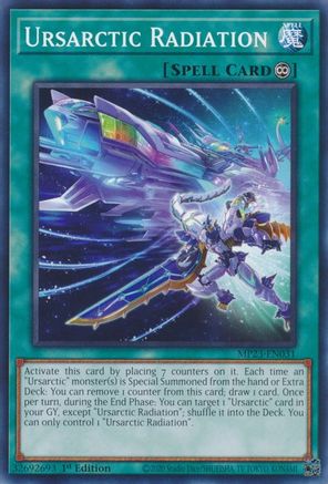 Ursarctic Radiation (MP23-EN031) - 25th Anniversary Tin: Dueling Heroes Mega Pack 1st Edition - Premium Yugioh Single from Konami - Just $0.25! Shop now at Game Crave Tournament Store