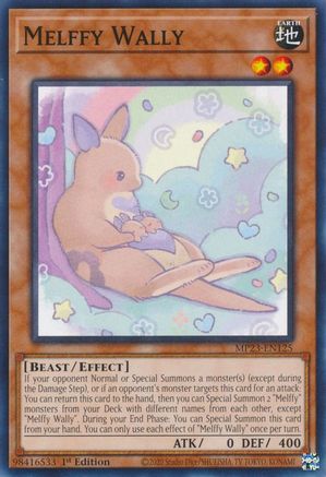 Melffy Wally (MP23-EN125) - 25th Anniversary Tin: Dueling Heroes Mega Pack 1st Edition - Premium Yugioh Single from Konami - Just $0.25! Shop now at Game Crave Tournament Store