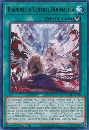 Branded in Central Dogmatika (MP23-EN138) - 25th Anniversary Tin: Dueling Heroes Mega Pack 1st Edition - Premium Yugioh Single from Konami - Just $0.25! Shop now at Game Crave Tournament Store
