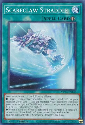 Scareclaw Straddle (MP23-EN139) - 25th Anniversary Tin: Dueling Heroes Mega Pack 1st Edition - Premium Yugioh Single from Konami - Just $0.25! Shop now at Game Crave Tournament Store