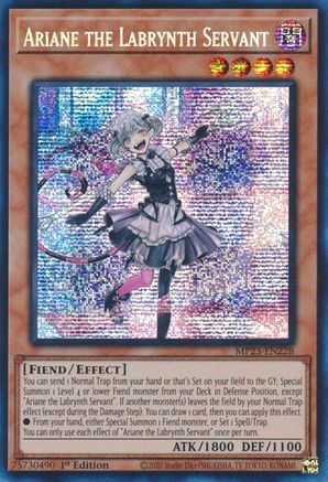 Ariane the Labrynth Servant (MP23-EN228) - 25th Anniversary Tin: Dueling Heroes Mega Pack 1st Edition - Premium Yugioh Single from Konami - Just $1.06! Shop now at Game Crave Tournament Store