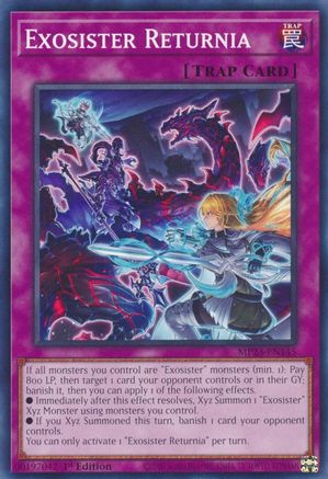 Exosister Returnia (MP23-EN145) - 25th Anniversary Tin: Dueling Heroes Mega Pack 1st Edition - Premium Yugioh Single from Konami - Just $0.25! Shop now at Game Crave Tournament Store