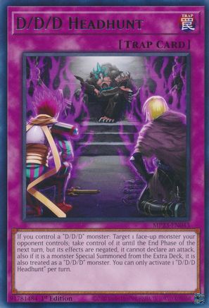 D/D/D Headhunt (MP23-EN043) - 25th Anniversary Tin: Dueling Heroes Mega Pack 1st Edition - Premium Yugioh Single from Konami - Just $0.25! Shop now at Game Crave Tournament Store