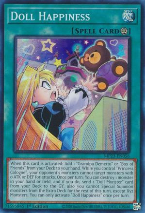 Doll Happiness (MP23-EN056) - 25th Anniversary Tin: Dueling Heroes Mega Pack 1st Edition - Premium Yugioh Single from Konami - Just $0.25! Shop now at Game Crave Tournament Store