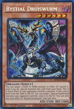 Bystial Druiswurm (MP23-EN159) - 25th Anniversary Tin: Dueling Heroes Mega Pack 1st Edition - Premium Yugioh Single from Konami - Just $5.42! Shop now at Game Crave Tournament Store