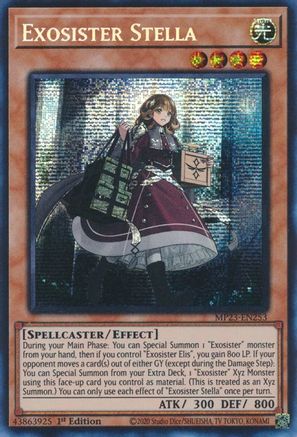 Exosister Stella (MP23-EN253) - 25th Anniversary Tin: Dueling Heroes Mega Pack 1st Edition - Premium Yugioh Single from Konami - Just $0.32! Shop now at Game Crave Tournament Store