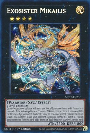 Exosister Mikailis (MP23-EN256) - 25th Anniversary Tin: Dueling Heroes Mega Pack 1st Edition - Premium Yugioh Single from Konami - Just $2.28! Shop now at Game Crave Tournament Store