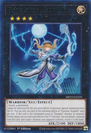 Exosister Asophiel (MP23-EN259) - 25th Anniversary Tin: Dueling Heroes Mega Pack 1st Edition - Premium Yugioh Single from Konami - Just $0.25! Shop now at Game Crave Tournament Store