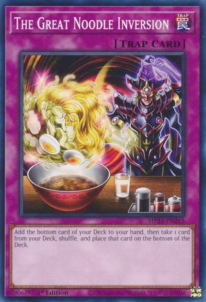Game Crave Tournament Store - The Great Noodle Inversion (MP23-EN215) - 25th Anniversary Tin: Dueling Heroes Mega Pack 1st Edition Game Crave Tournament Store - The Great Noodle Inversion (MP23-EN215) - 25th Anniversary Tin: Dueling Heroes Mega Pack 1st Edition