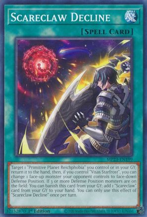 Scareclaw Decline (MP23-EN199) - 25th Anniversary Tin: Dueling Heroes Mega Pack 1st Edition - Premium Yugioh Single from Konami - Just $0.25! Shop now at Game Crave Tournament Store