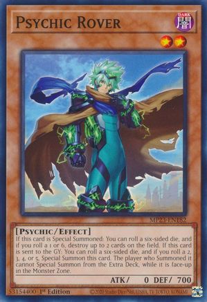 Psychic Rover (MP23-EN182) - 25th Anniversary Tin: Dueling Heroes Mega Pack 1st Edition - Premium Yugioh Single from Konami - Just $0.25! Shop now at Game Crave Tournament Store