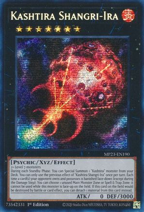 Kashtira Shangri-Ira (MP23-EN190) - 25th Anniversary Tin: Dueling Heroes Mega Pack 1st Edition - Premium Yugioh Single from Konami - Just $1.76! Shop now at Game Crave Tournament Store