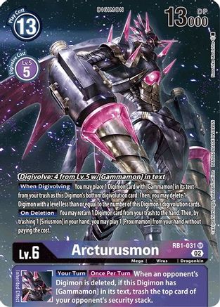 Arcturusmon (Textured Alternate Art) (RB1-031) - Resurgence Booster Foil - Premium Digimon Single from Bandai - Just $12.39! Shop now at Game Crave Tournament Store