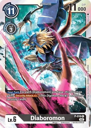digimon card game resurgence booster Game Crave Tournament Store - Diaboromon - P-016 (Resurgence Booster Reprint) (P-016)