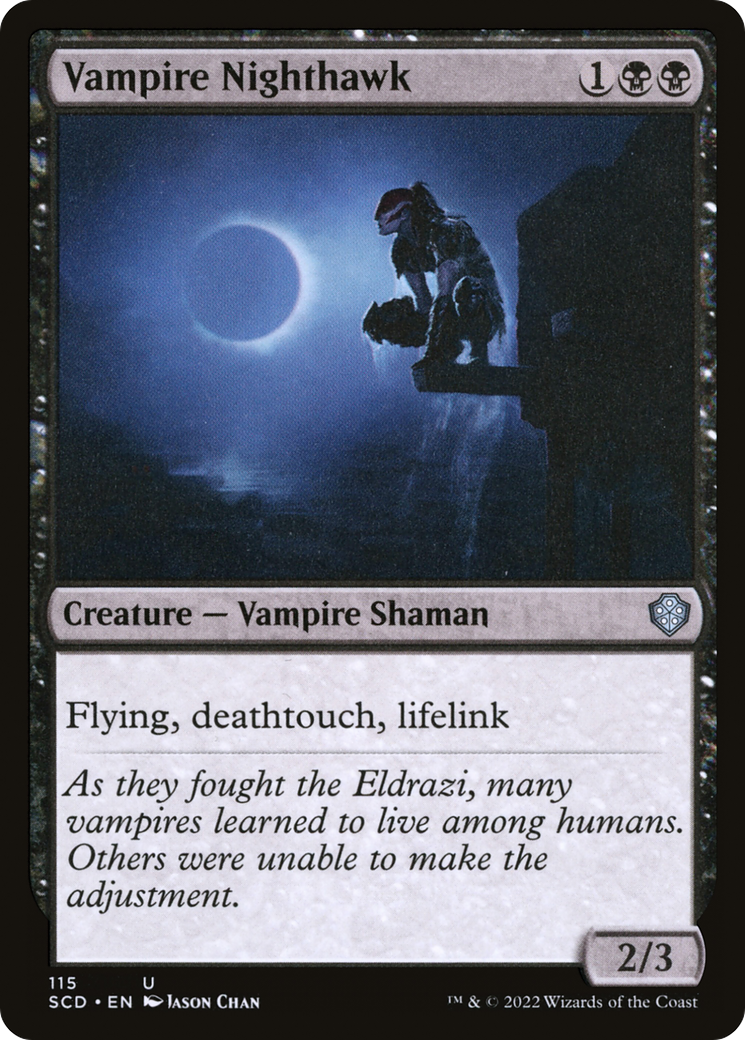 Vampire Nighthawk (SCD-115) - Starter Commander Decks - Premium MTG Single from Wizards of the Coast - Just $0.08! Shop now at Game Crave Tournament Store