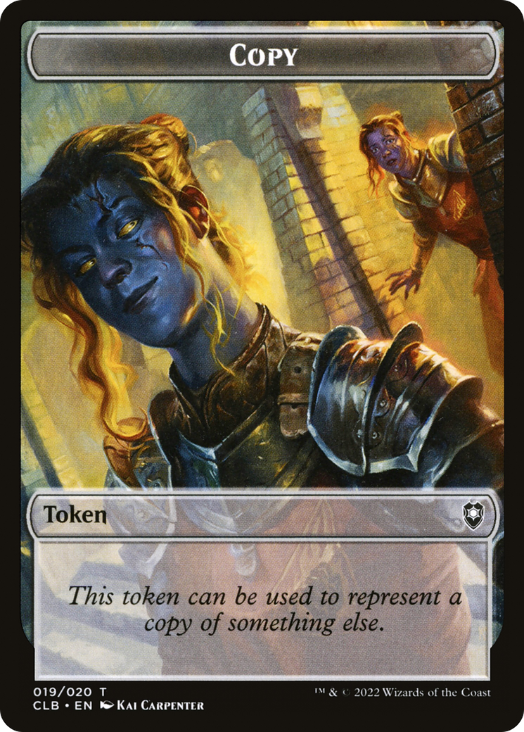 Copy (TCLB-019) - Battle for Baldur's Gate Tokens Foil - Premium MTG Single from Wizards of the Coast - Just $0.25! Shop now at Game Crave Tournament Store