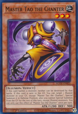 Master Tao the Chanter (AGOV-EN025) - Age of Overlord 1st Edition - Premium Yugioh Single from Konami - Just $0.25! Shop now at Game Crave Tournament Store