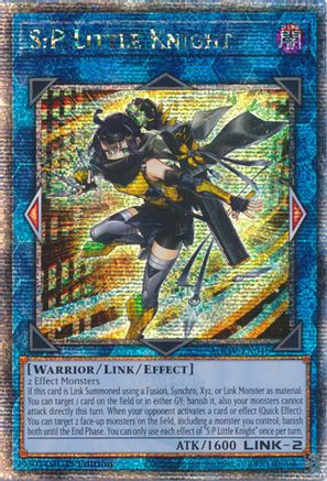 S:P Little Knight (Quarter Century Secret Rare) (AGOV-EN046) - Age of Overlord 1st Edition - Premium Yugioh Single from Konami - Just $257.84! Shop now at Game Crave Tournament Store